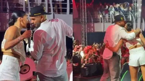 Ana Castela surpreende e sobe ao palco com Zé Felipe após fim de namoro e avisa: "Não volta!"